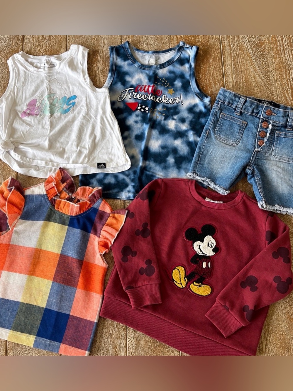 Box of 4T Clothes